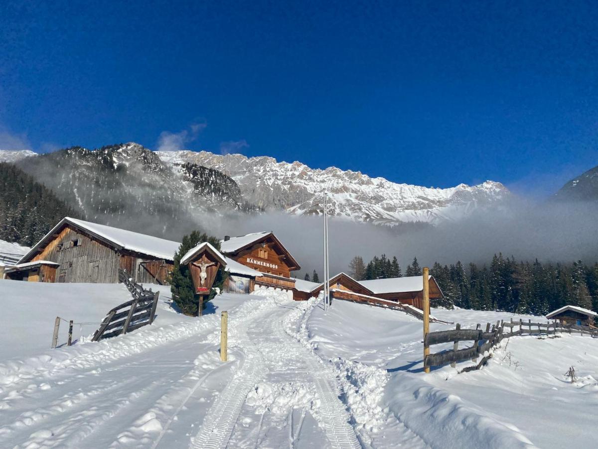 Haemmermoosalm Hotell Leutasch Exteriör bild